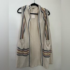 Free People Sleeveless Cardigan/Sweater